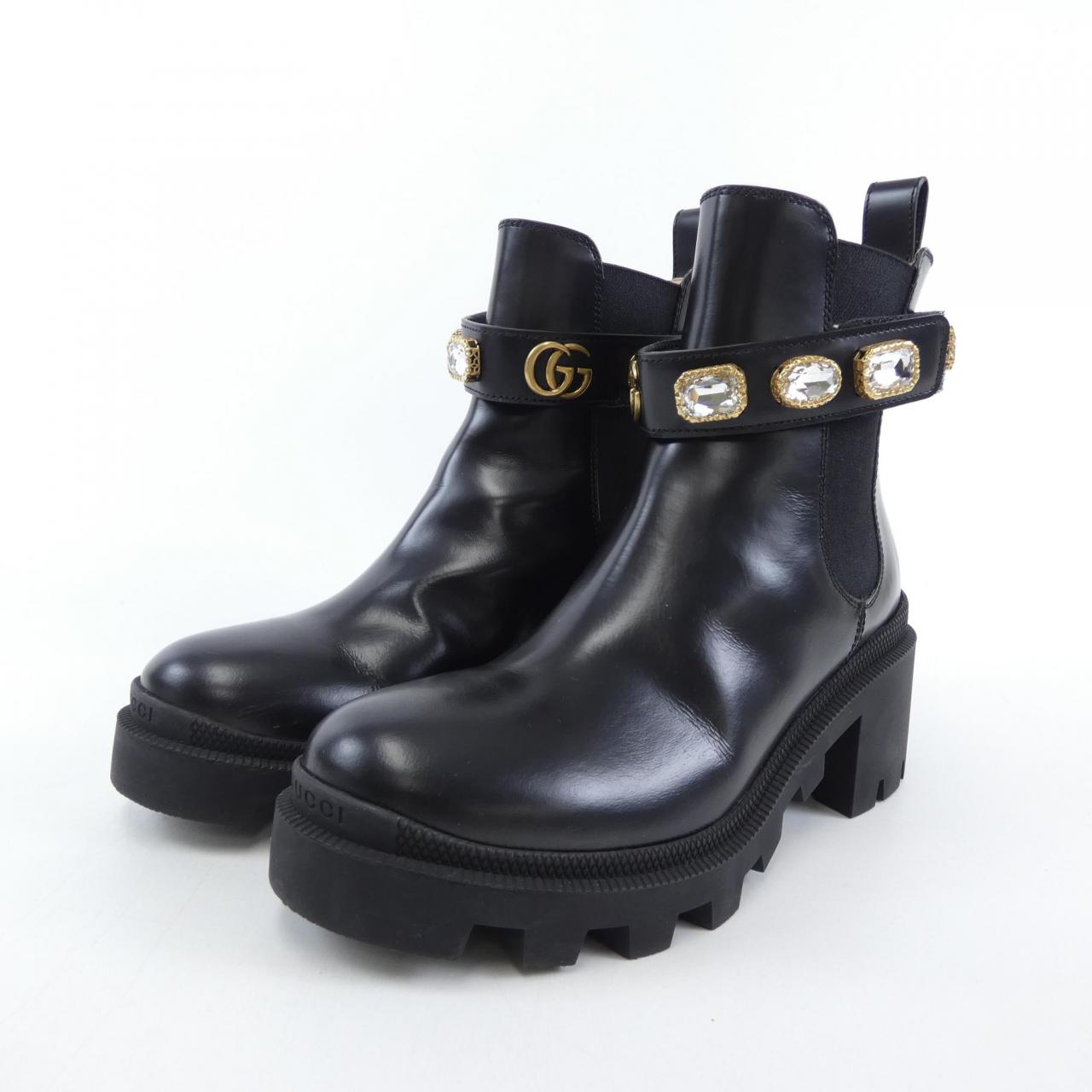 Gucci 550036 Leather Boots