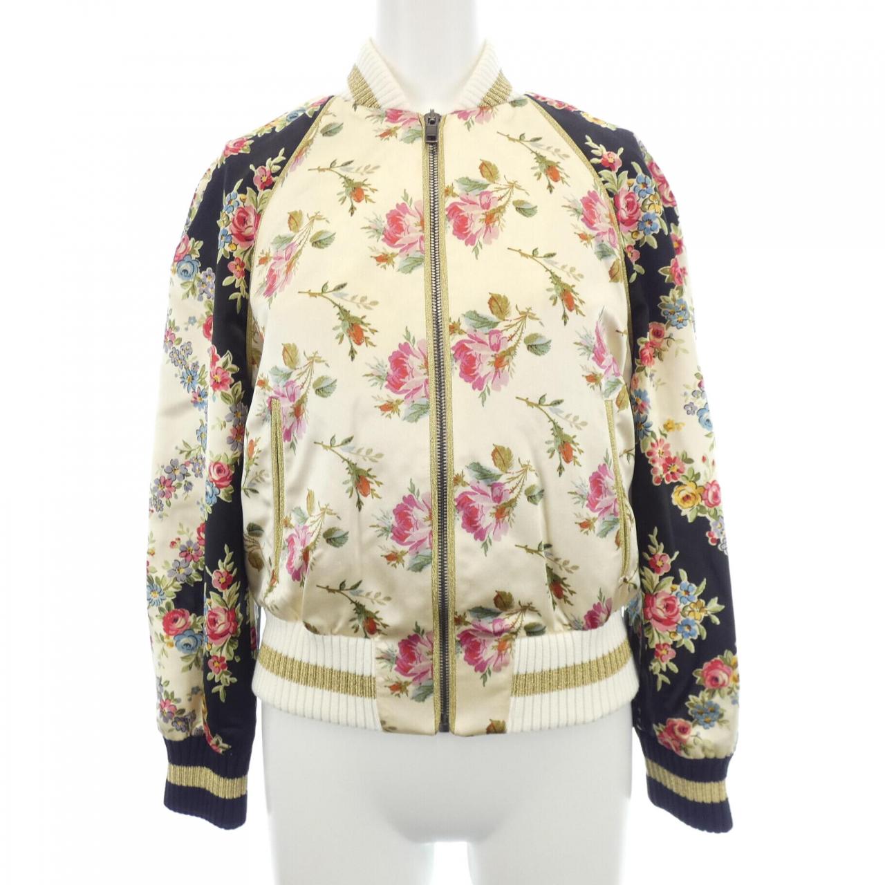Gucci 100% Silk Blouson