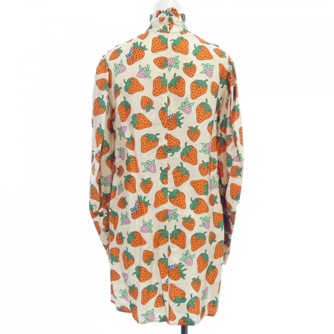 Gucci 560584 ZABEP Silk Dress