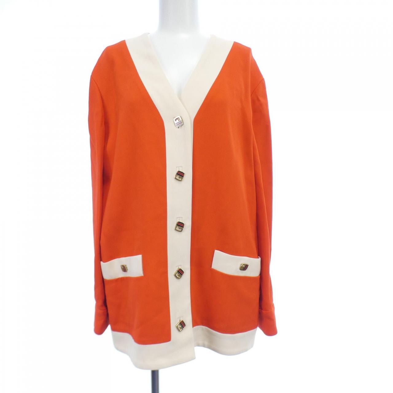 Gucci No Collar Jacket