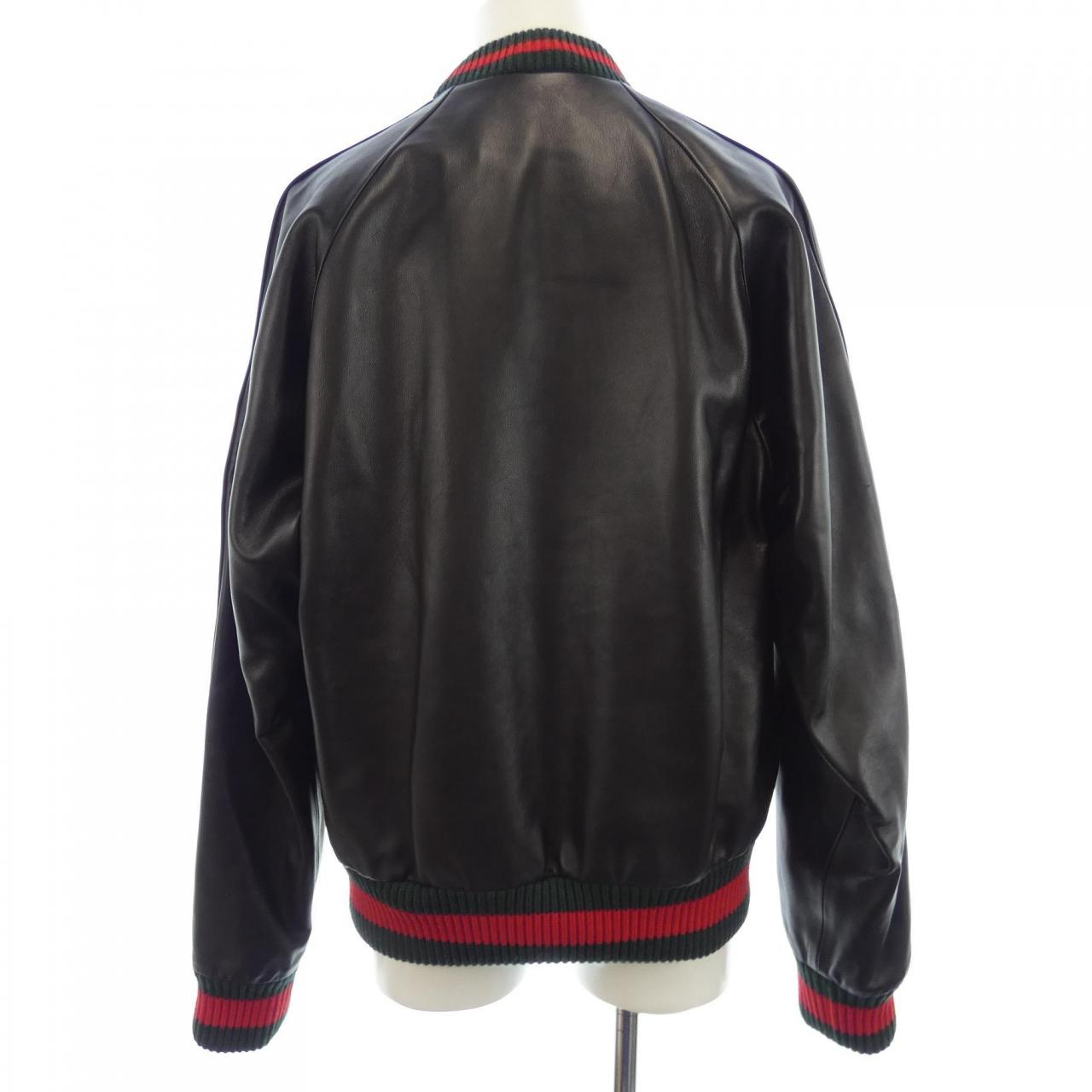 Gucci 516034 XG550 Leather Jacket
