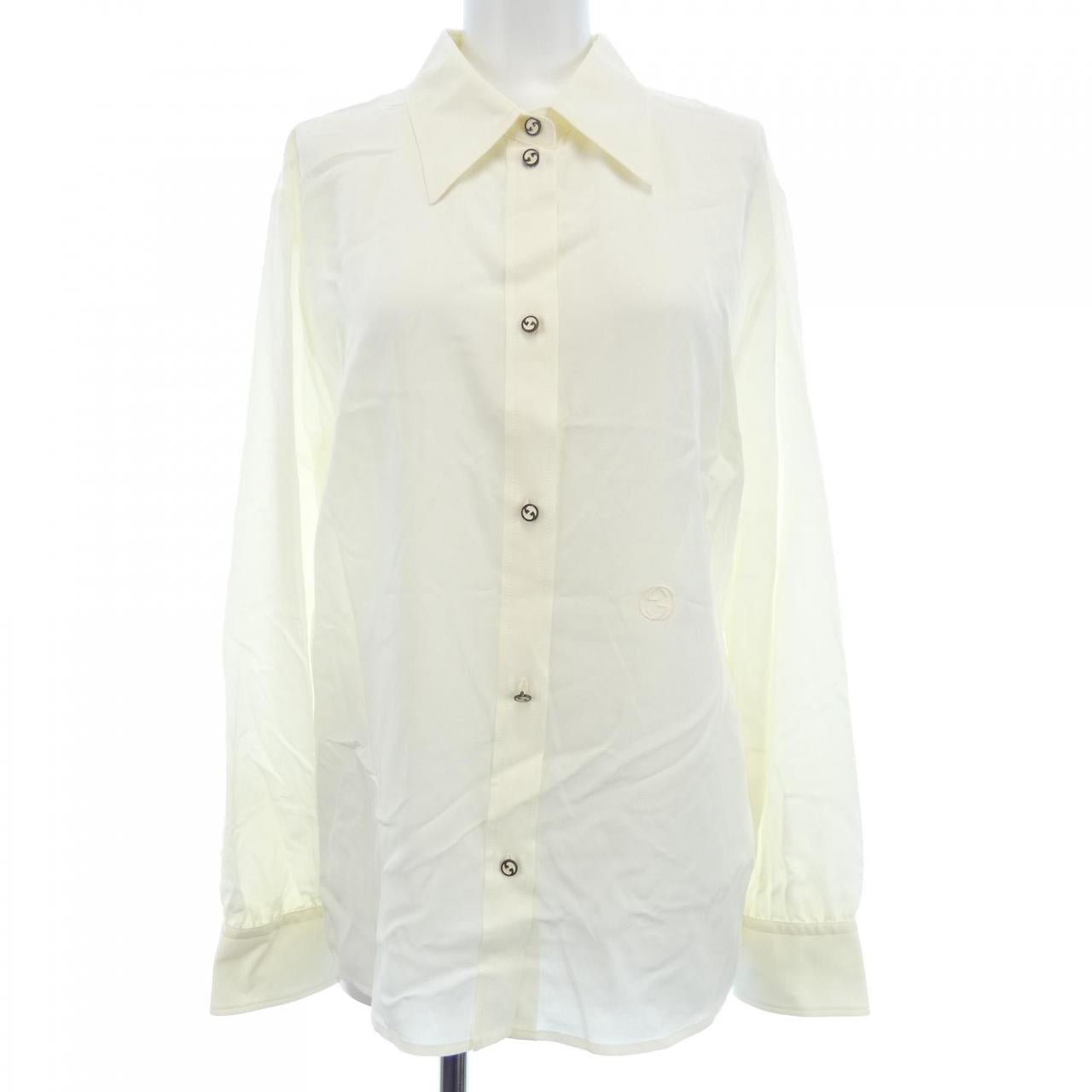Gucci 761896 ZAPJ7 Silk Shirt