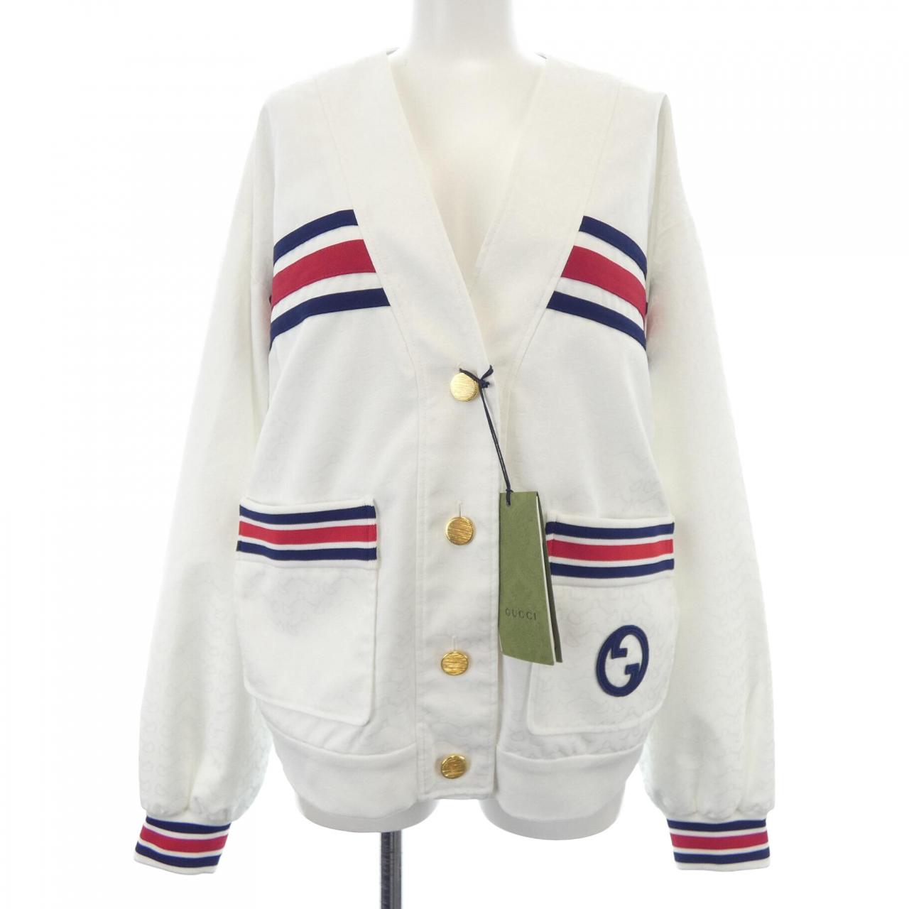 Gucci 747072 XJFU1 Collarless Jacket Jacket