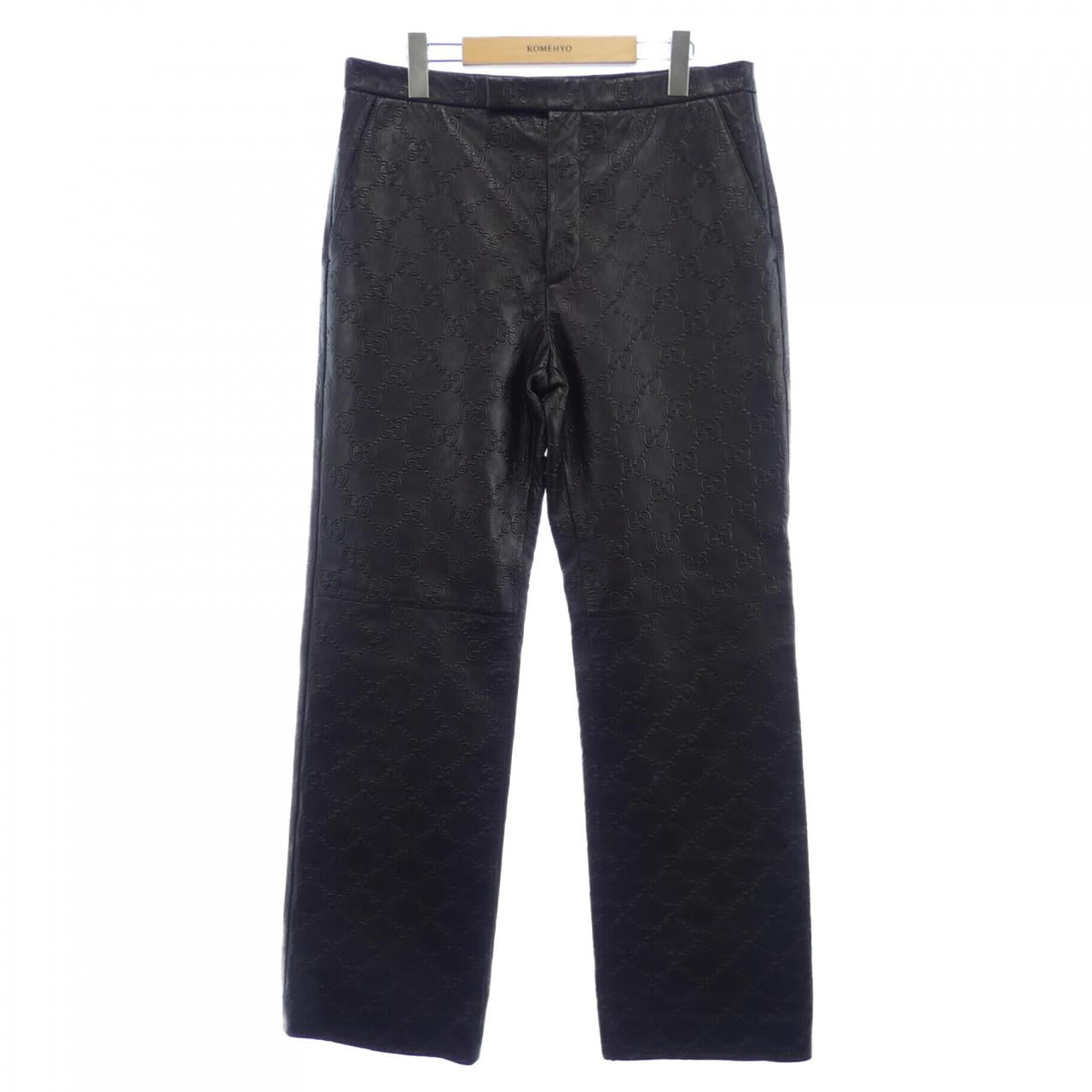 Gucci 669071 XNAPN Lamb Leather Pants