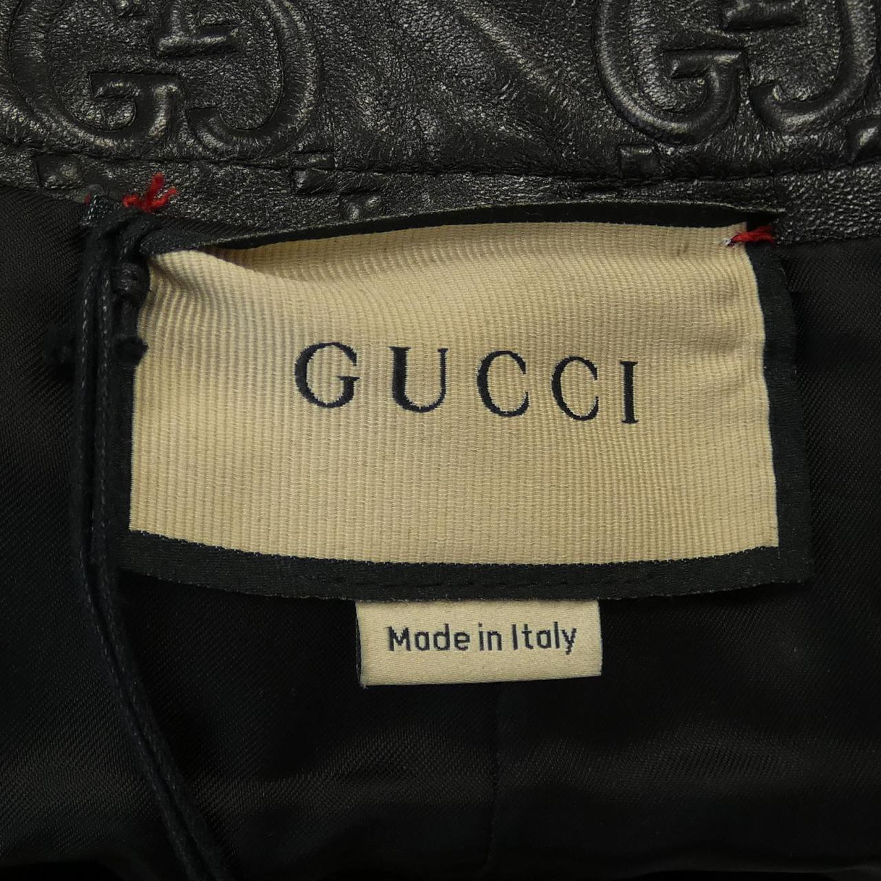 Gucci 669071 XNAPN Lamb Leather Pants