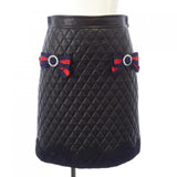 Gucci Leather Skirt