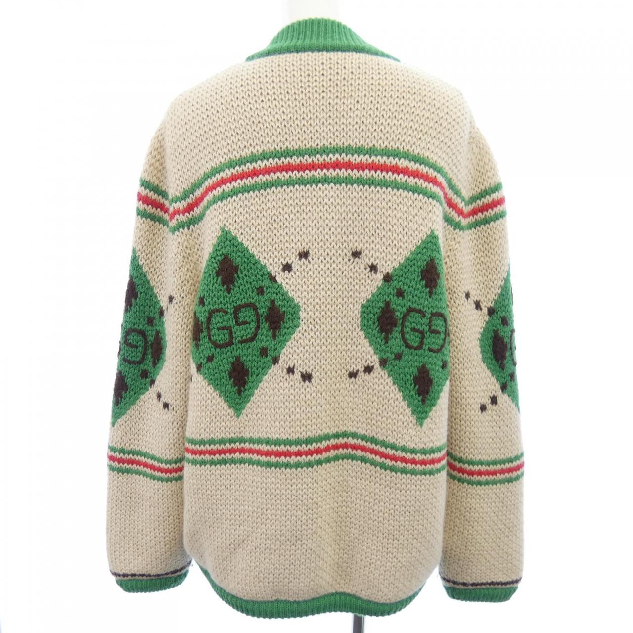 Gucci 642798 XKBO7 Wool Cardigan