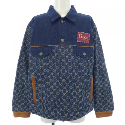 Gucci Washed Organic Denim Denim Jacket