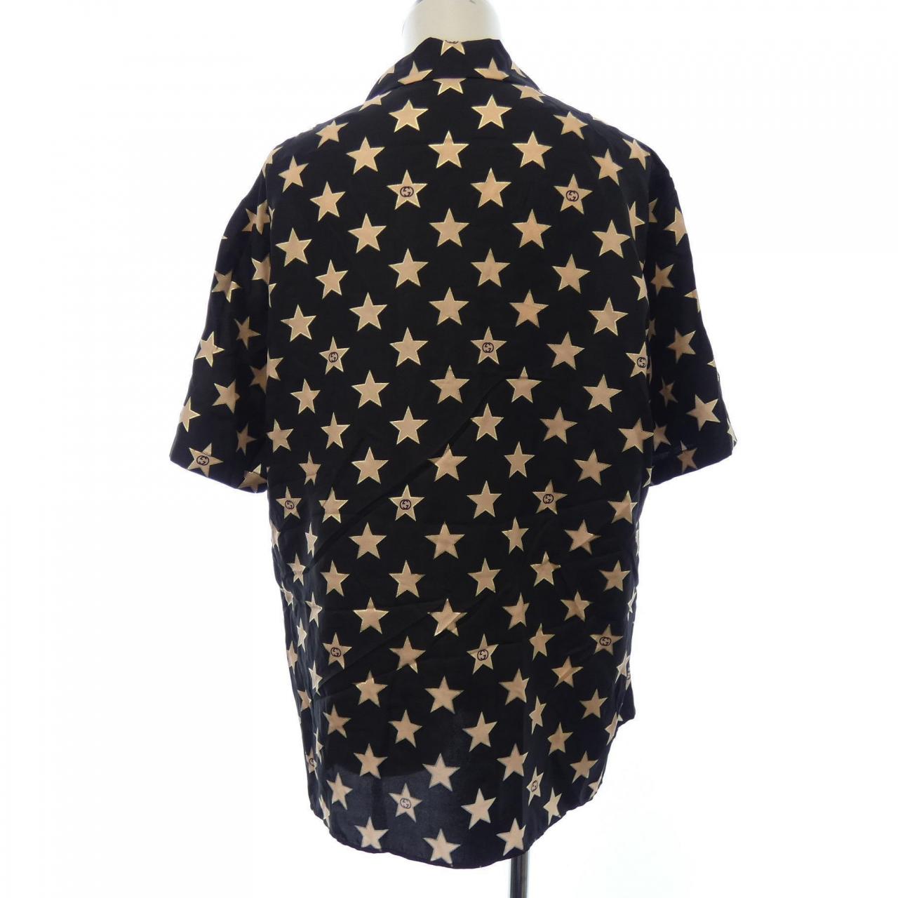 Gucci Interlocking G 100% Silk Shirt