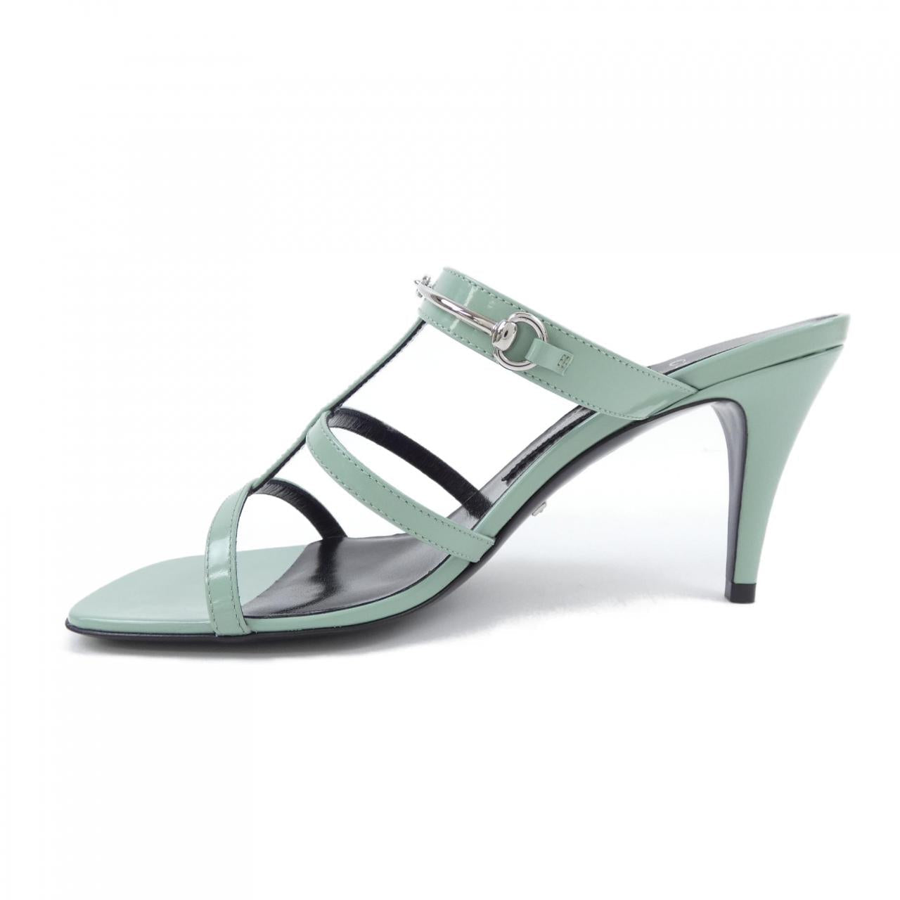 Gucci Horsebit Leather Slide Sandals