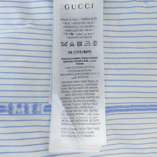 Gucci Cotton Fil Coupé S/S Shirt