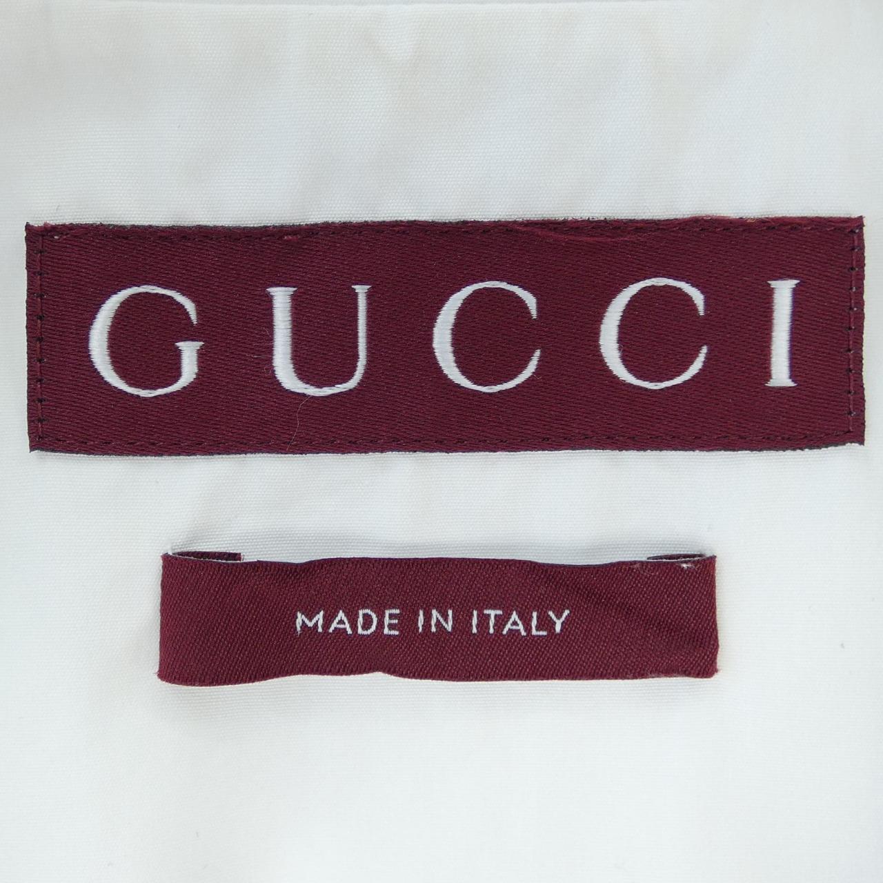 Gucci Cotton Fil Coupé S/S Shirt