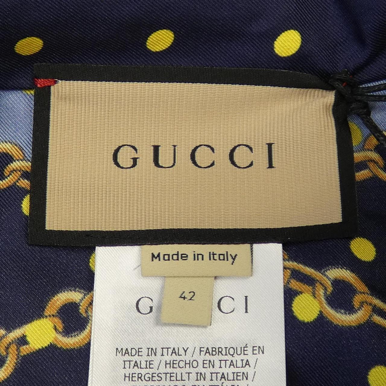 Gucci 744796 ZANUR Silk Shirt