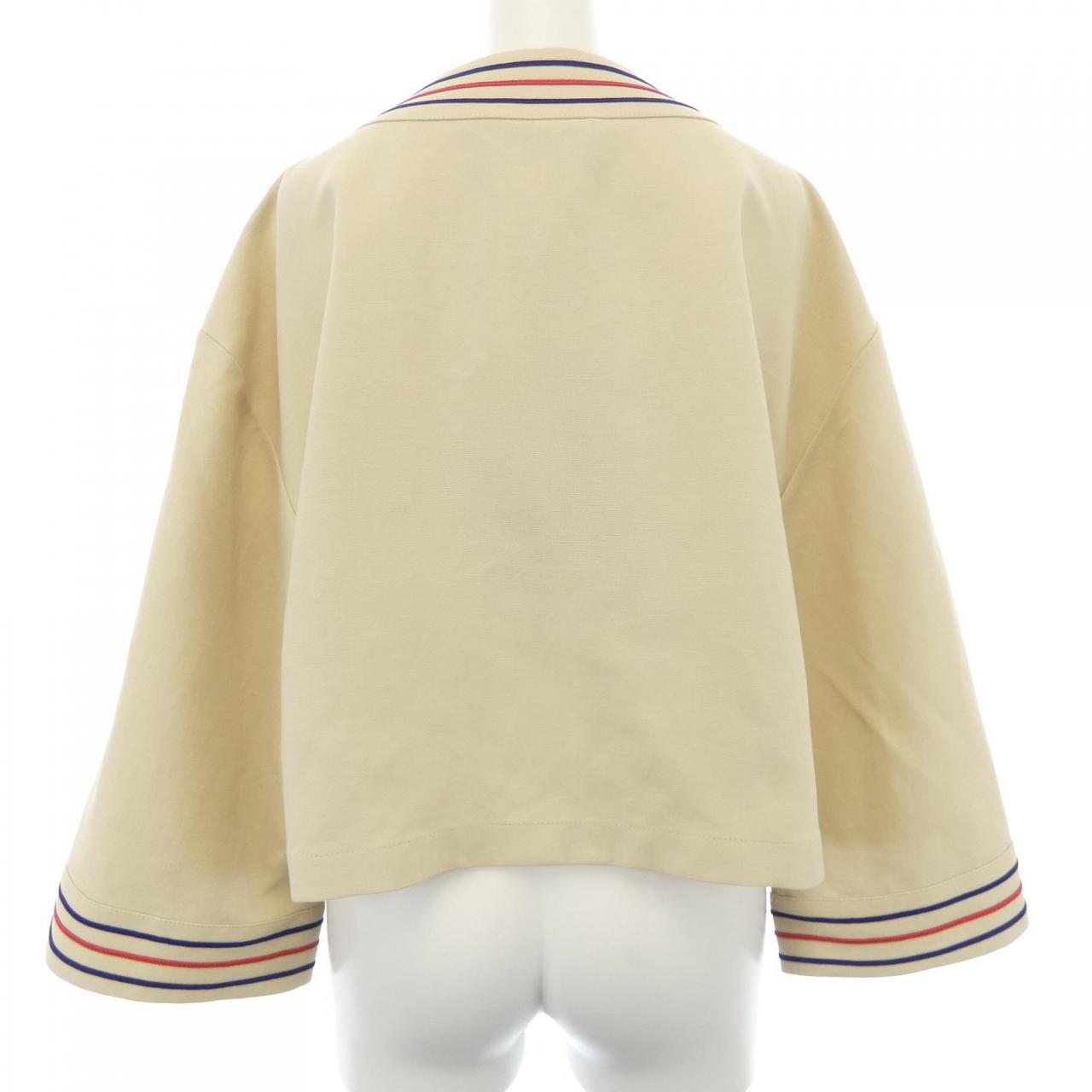 Gucci 744716 ZANZX No Collar Jacket