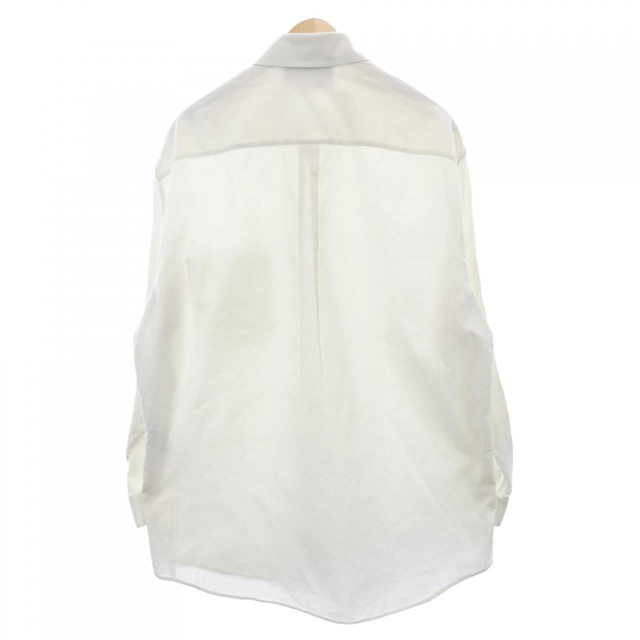 Gucci Embroidery Oxford Cotton Shirt
