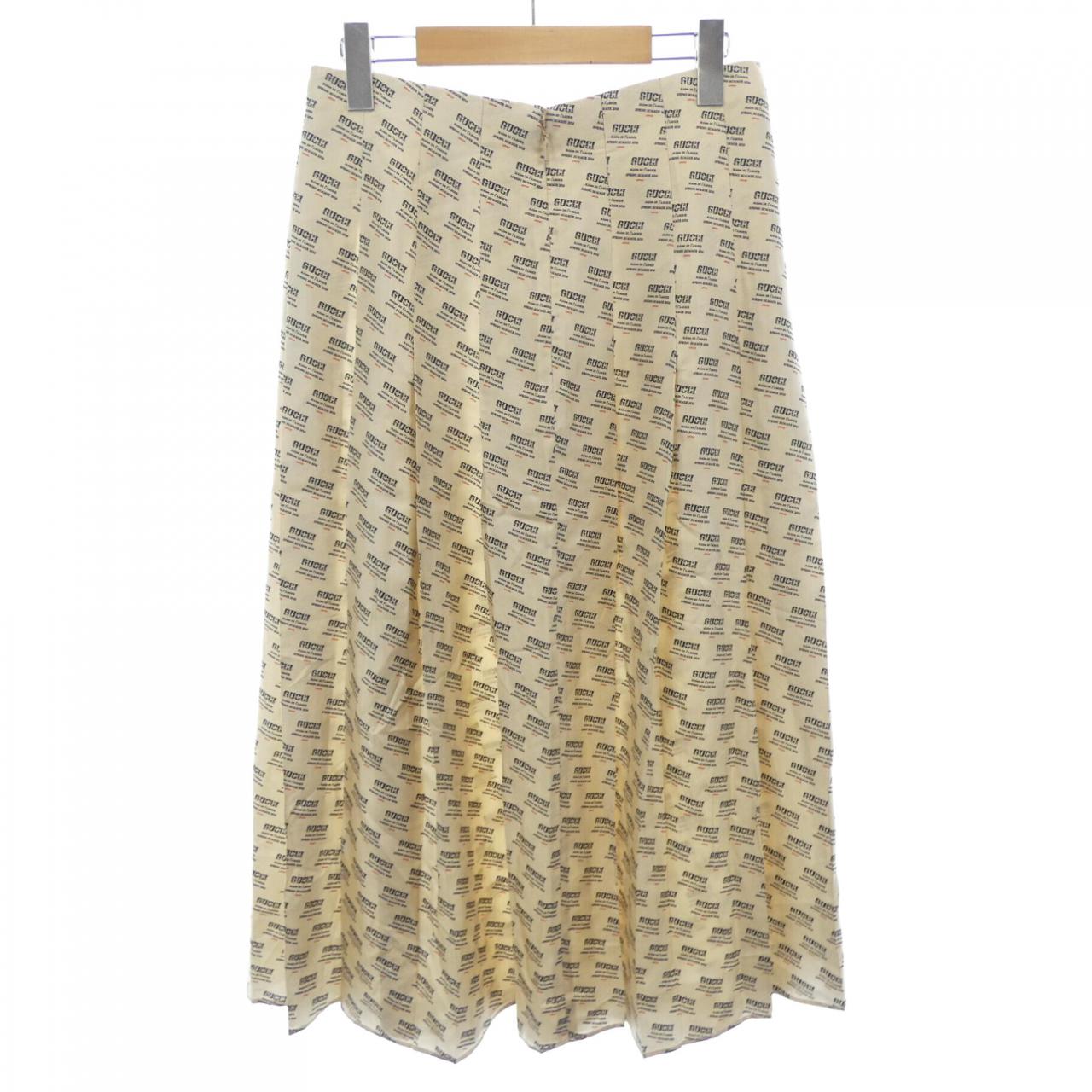 Gucci 409370 ZKF06 Silk Skirt