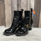 Boots Luxury Designer By Louis Vuitton In Black, Size: 8
