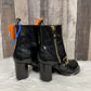 Boots Luxury Designer By Louis Vuitton In Black, Size: 8