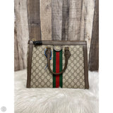 Tote Luxury Designer By Gucci, Size: Medium