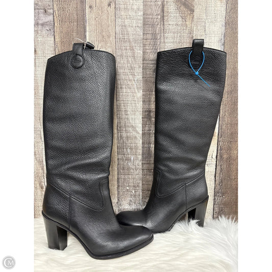 Boots Luxury Designer By Gucci In Black, Size: 10.5