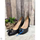 Shoes Luxury Designer By Gucci In Black, Size: 9.5