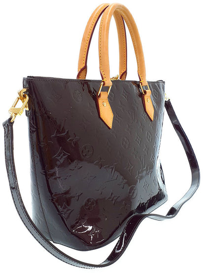 Louis Vuitton  Monogram Verni Montebello MM Patent leather Shoulder Bag