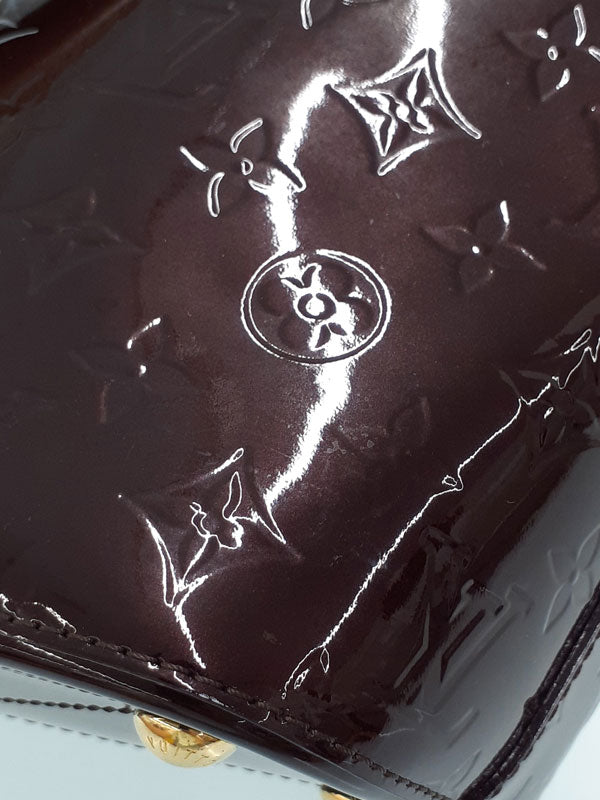 Louis Vuitton  Monogram Verni Montebello MM Patent leather Shoulder Bag