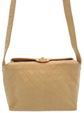 Chanel Matelasse Shoulder Bag Beige