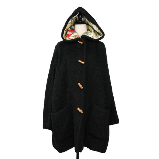 Gucci Bamboo Button Mohair Coat