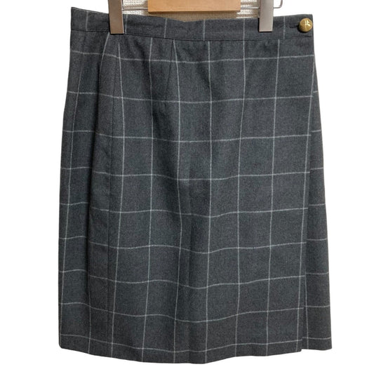 Gucci Wool Check Skirt