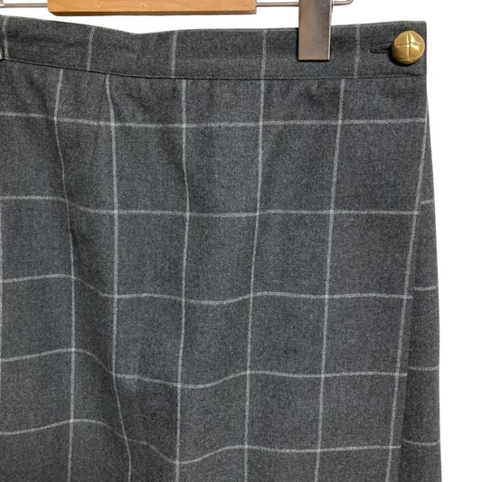 Gucci Wool Check Skirt