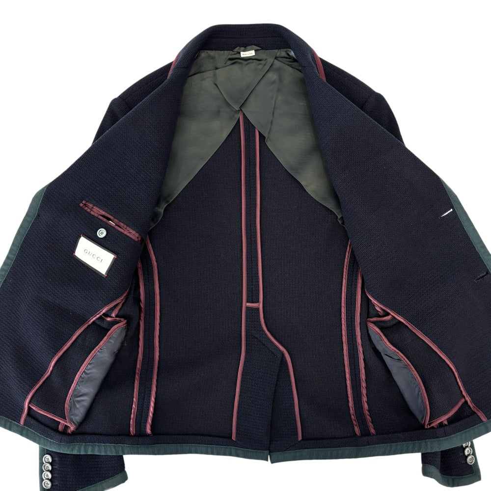 Gucci Cambridge Textured Jersey Jacket
