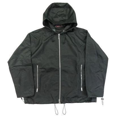 Gucci Embroidered Nylon Hooded Jacket