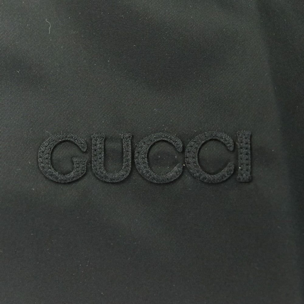 Gucci Embroidered Nylon Hooded Jacket
