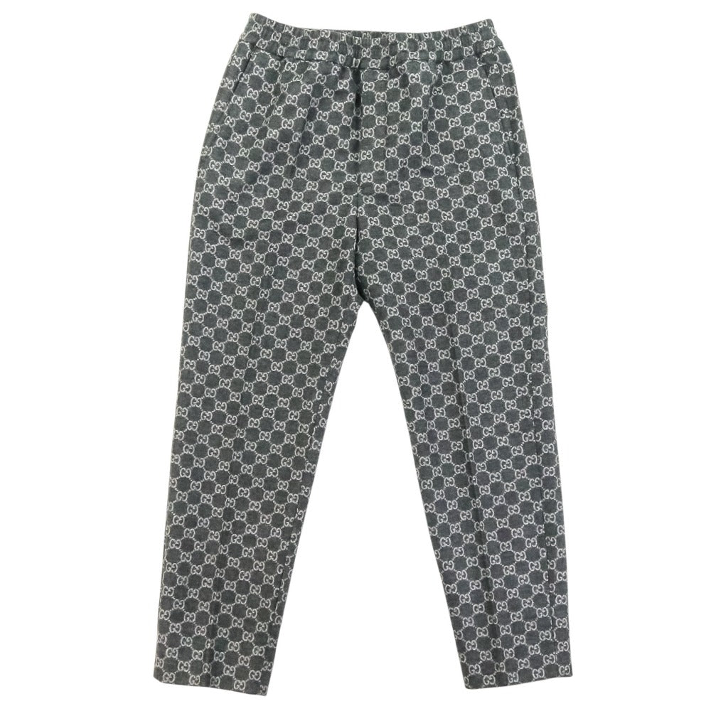 Gucci GG Jacquard Wool Flannel Tro rs