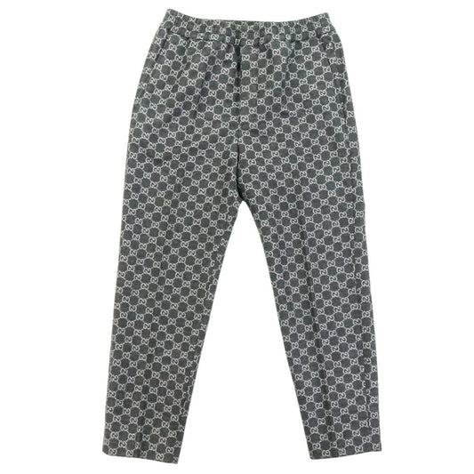Gucci GG Jacquard Wool Flannel Tro rs