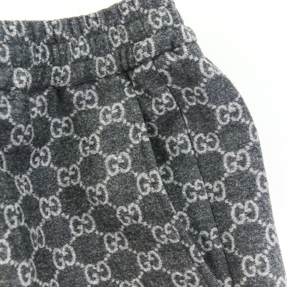 Gucci GG Jacquard Wool Flannel Tro rs