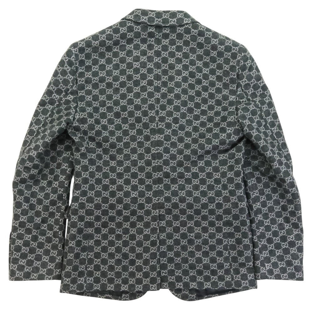 Gucci GG Wool Flannel Tailored Jacket