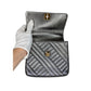 Chanel bag   Chevron Quilted Square Flap Bag