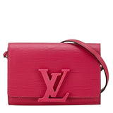Louis Vuitton Louise  Leather Clutch Bag