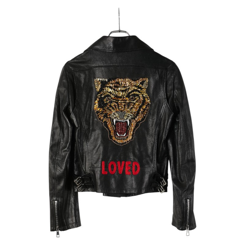 Gucci LOVED Tiger Head Lambskin Jacket