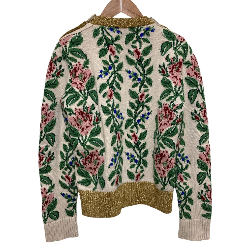 Gucci Flower Jacquard Knit Sweater