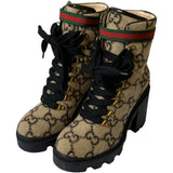 Gucci GG Wool Ankle Boots