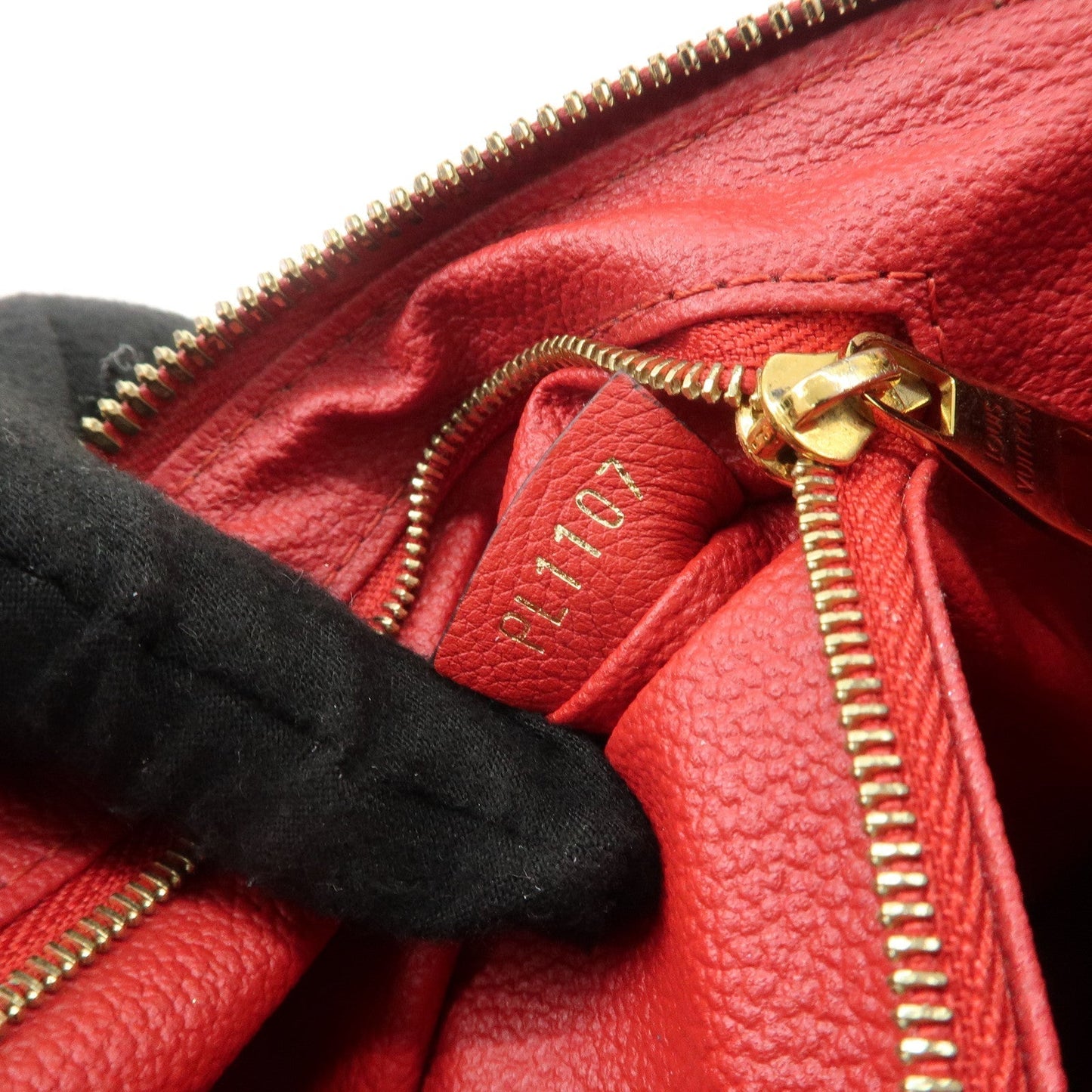 Louis Vuitton Monogram Pallas Beauty Case Brown Red M64123