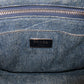 Prada Denim Bijou Canapa Mini Canvas 2Way Hand Bag Blue 1BG439