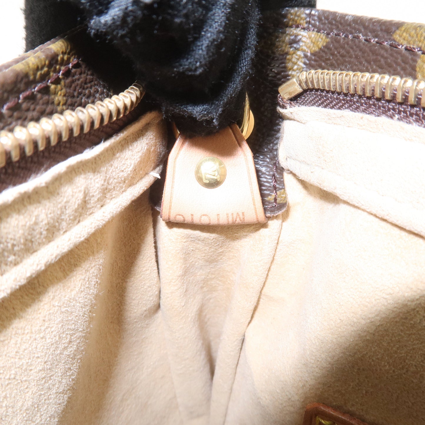 Louis Vuitton Monogram Looping GM Shoulder Bag Brown M51145