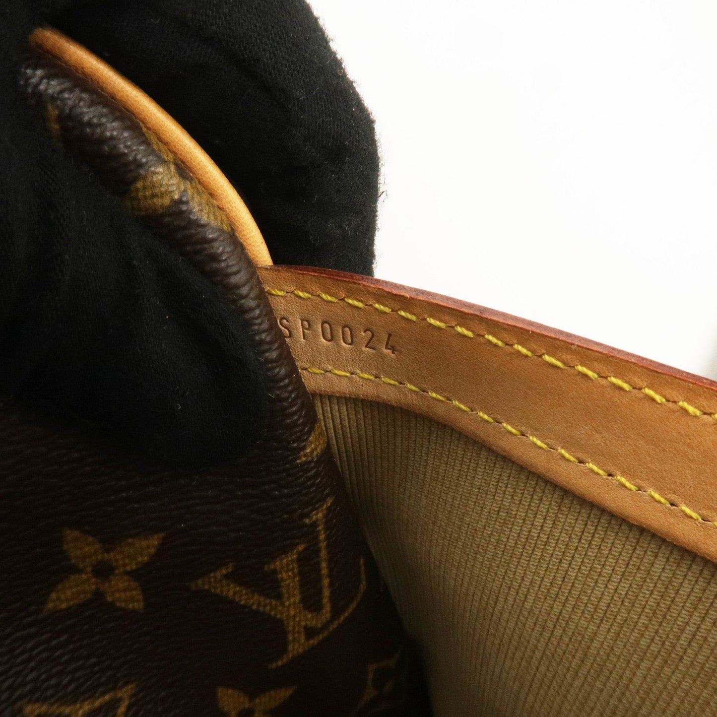 Louis Vuitton Monogram Reporter PM Shoulder Bag Brown M45254