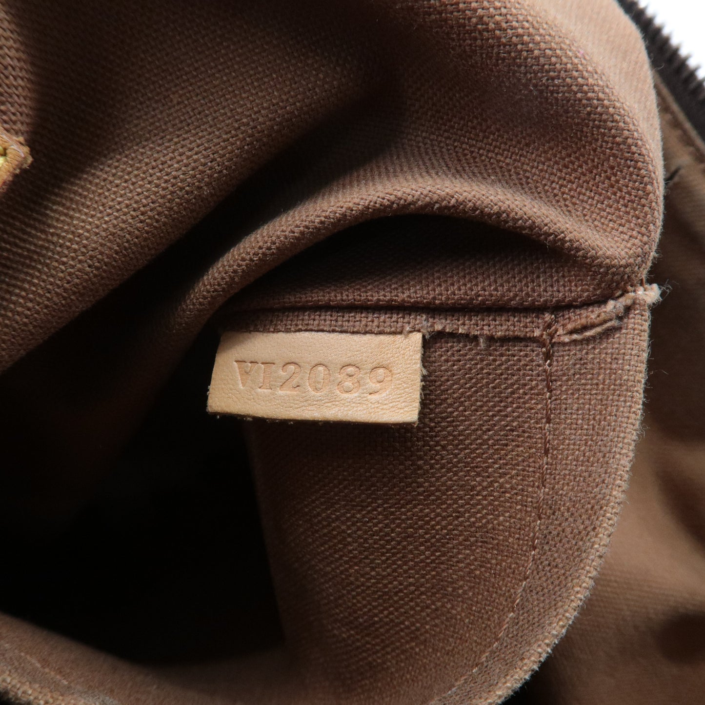 Louis Vuitton Monogram Odeon MM Shoulder Bag Brown M56389