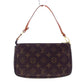 Louis Vuitton Pochette Accessoire  Canvas Clutch Bag