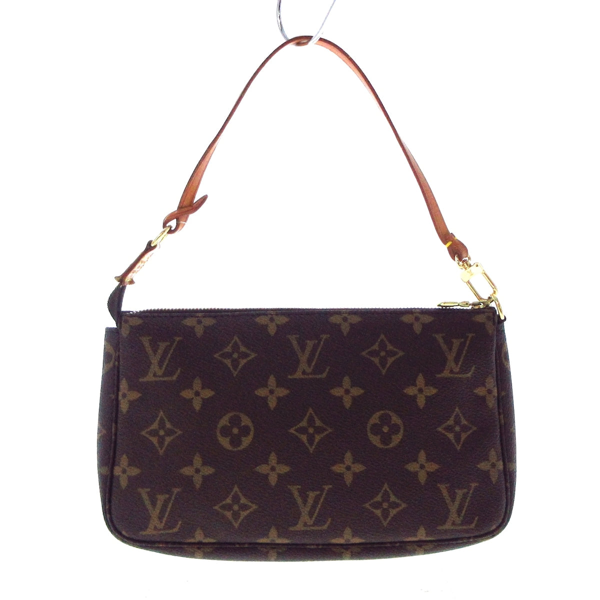 Louis Vuitton Pochette Accessoire  Canvas Clutch Bag